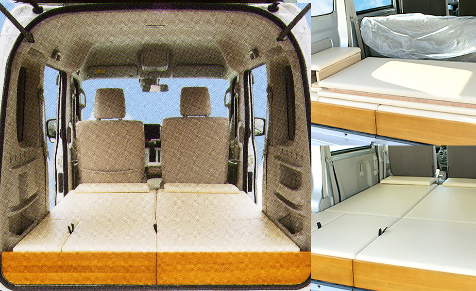 【有限会社 北光興産／美幌スズキ】ちょいCam｜寝るだけキット（ワゴン）